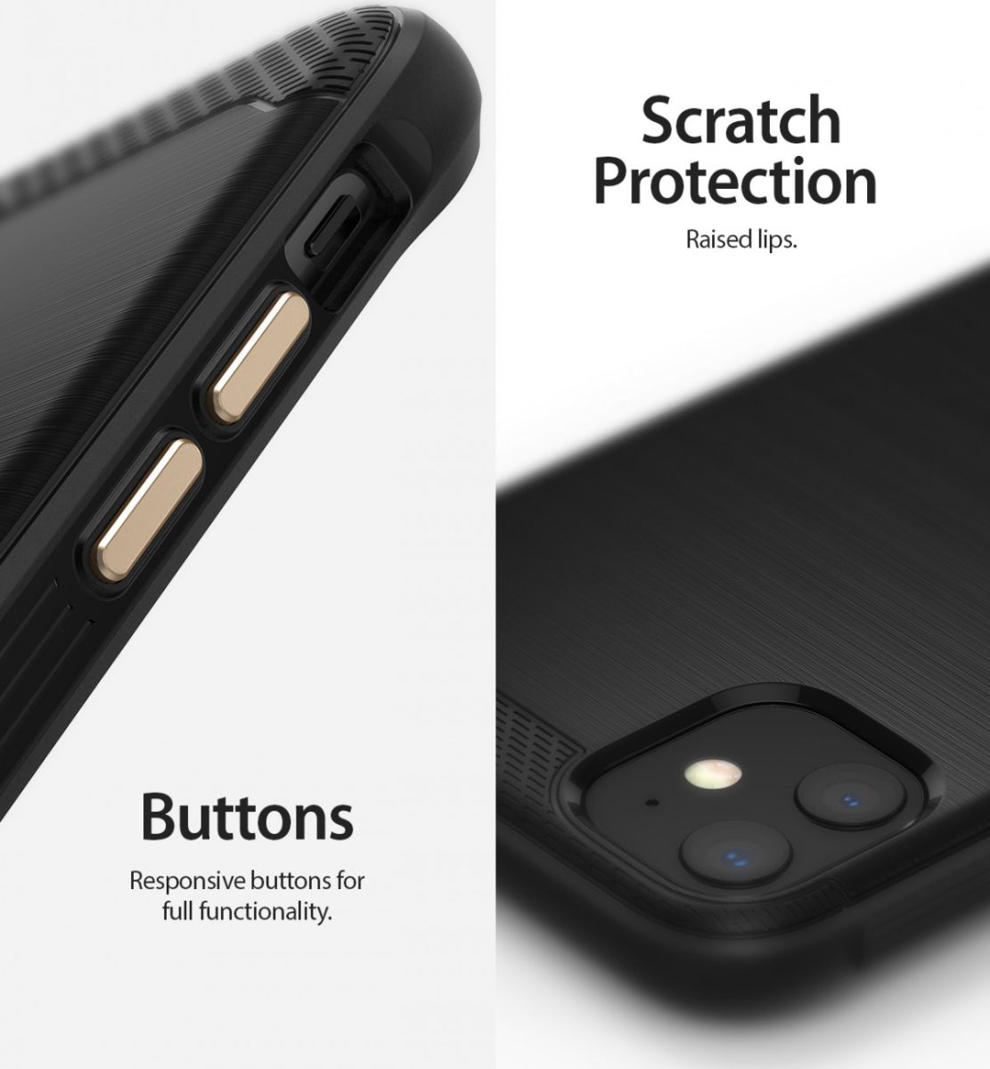 Ringke Onyx Apple iPhone 11 Hoesje Zwart afbeelding 7