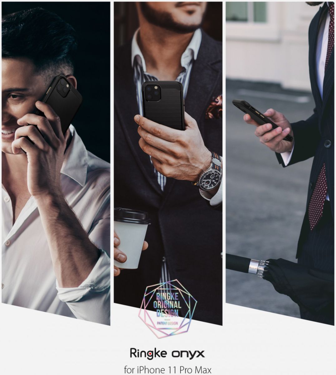 Ringke Onyx Apple iPhone 11 Pro Max Hoesje Zwart afbeelding 11