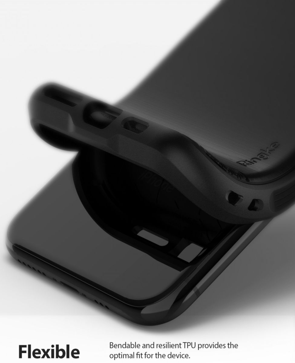 Ringke Onyx Apple iPhone 11 Pro Max Hoesje Zwart afbeelding 4