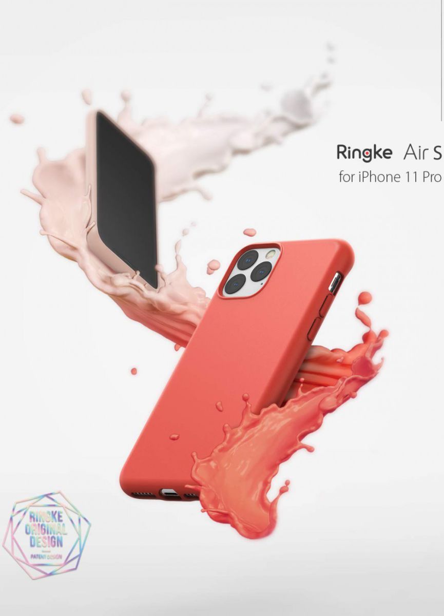 Ringke Air S Apple iPhone 11 Pro Hoesje Coral afbeelding 2