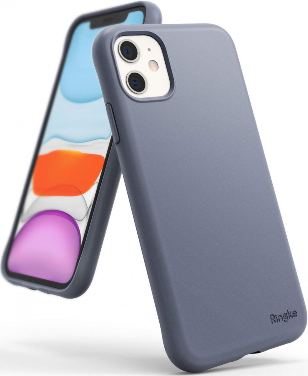 Ringke Air S Apple iPhone 11 Hoesje Lavender Gray afbeelding 1
