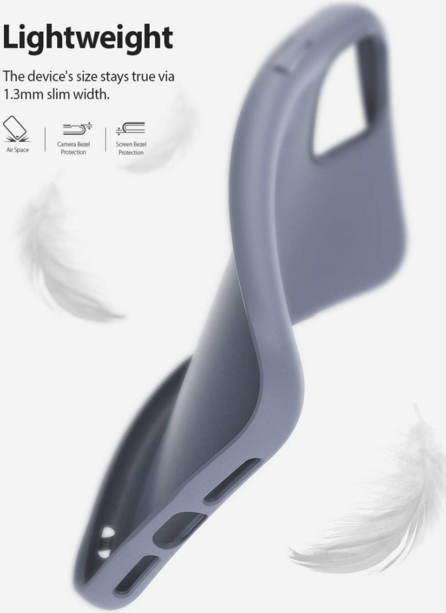 Ringke Air S Apple iPhone 11 Hoesje Lavender Gray afbeelding 3