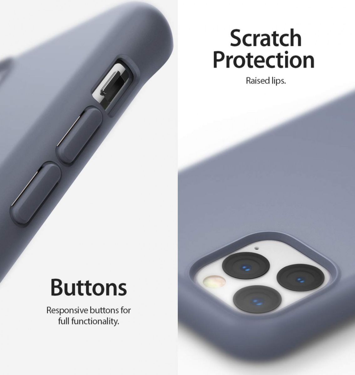 Ringke Air S Apple iPhone 11 Pro Max Hoesje Lavender Gray afbeelding 6