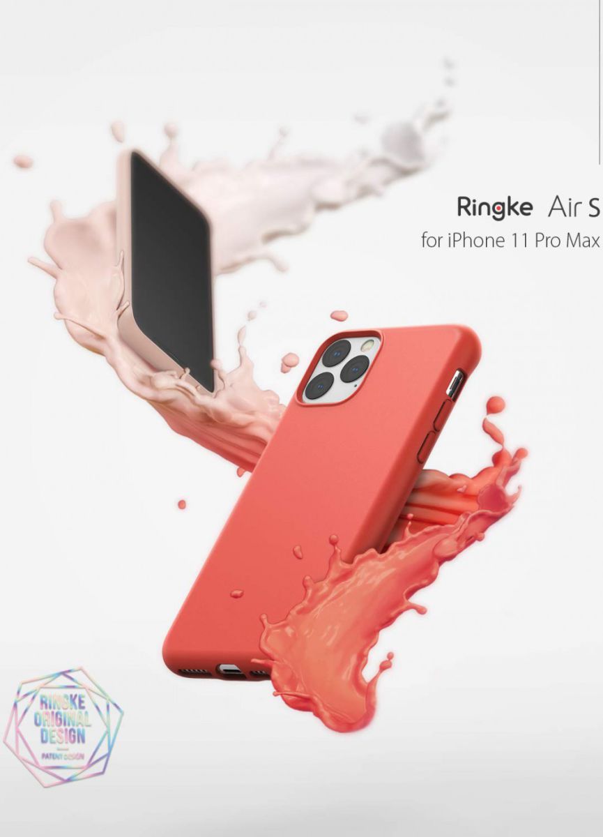 Ringke Air S Apple iPhone 11 Pro Max Hoesje Coral afbeelding 2