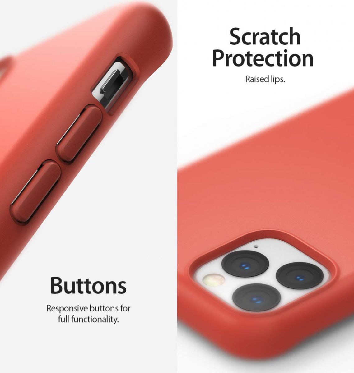 Ringke Air S Apple iPhone 11 Pro Max Hoesje Coral afbeelding 6