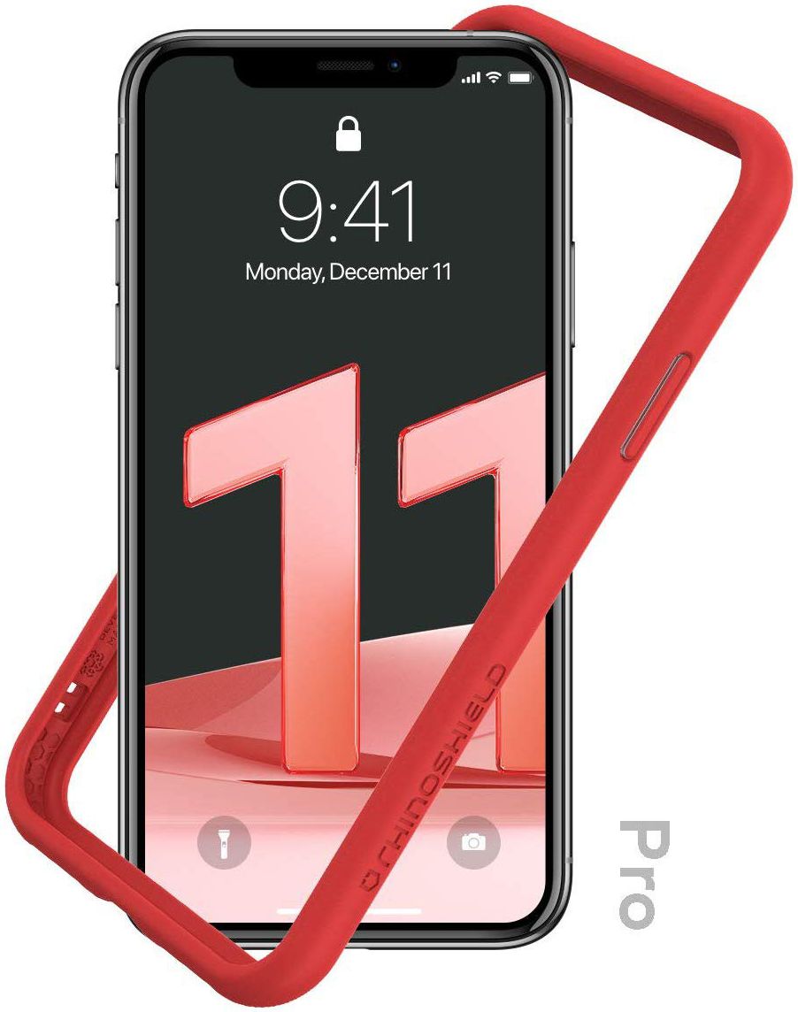 RhinoShield CrashGuard NX Apple iPhone 11 Pro Hoesje Bumper Rood afbeelding 1