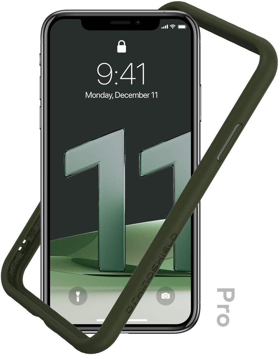 RhinoShield CrashGuard NX Apple iPhone 11 Pro Hoesje Bumper Groen afbeelding 2