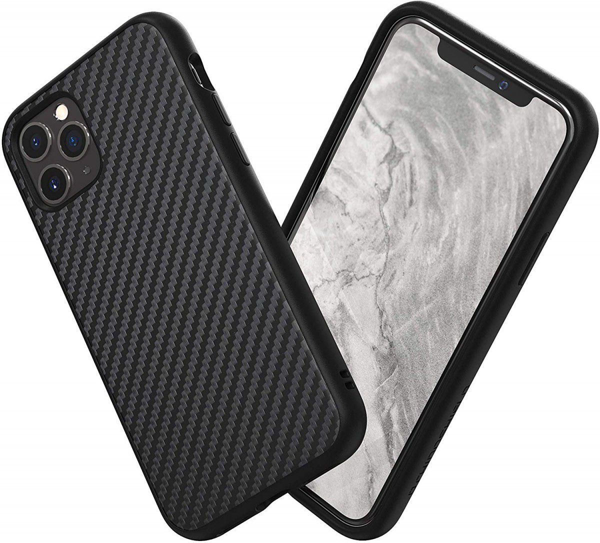 RhinoShield SolidSuit Apple iPhone 11 Pro Hoesje Carbon Fiber afbeelding 2