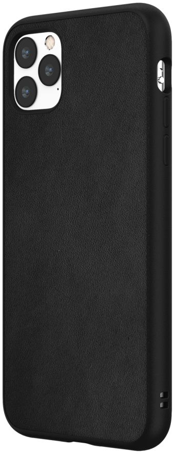 RhinoShield SolidSuit Apple iPhone 11 Pro Max Hoesje Leer Zwart afbeelding 2