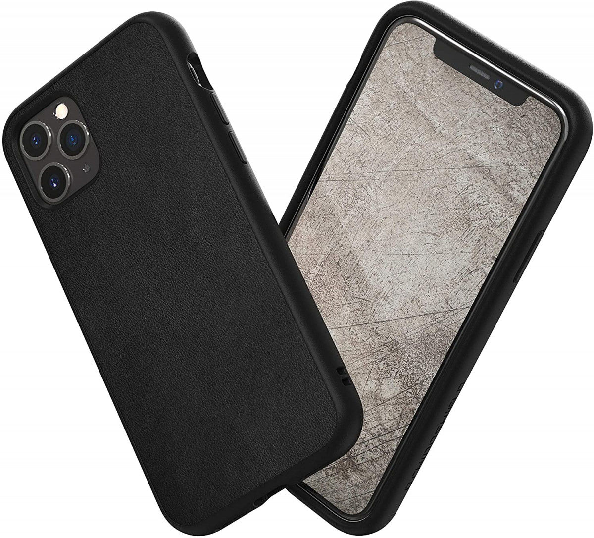 RhinoShield SolidSuit Apple iPhone 11 Pro Max Hoesje Leer Zwart afbeelding 1