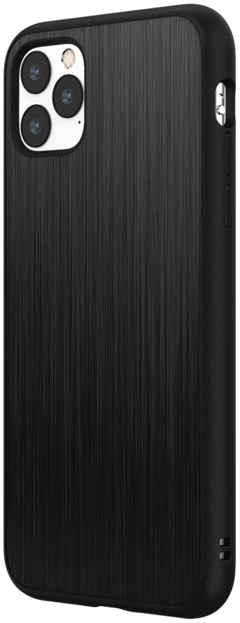 RhinoShield SolidSuit Apple iPhone 11 Pro Max Hoesje Brushed Steel afbeelding 2