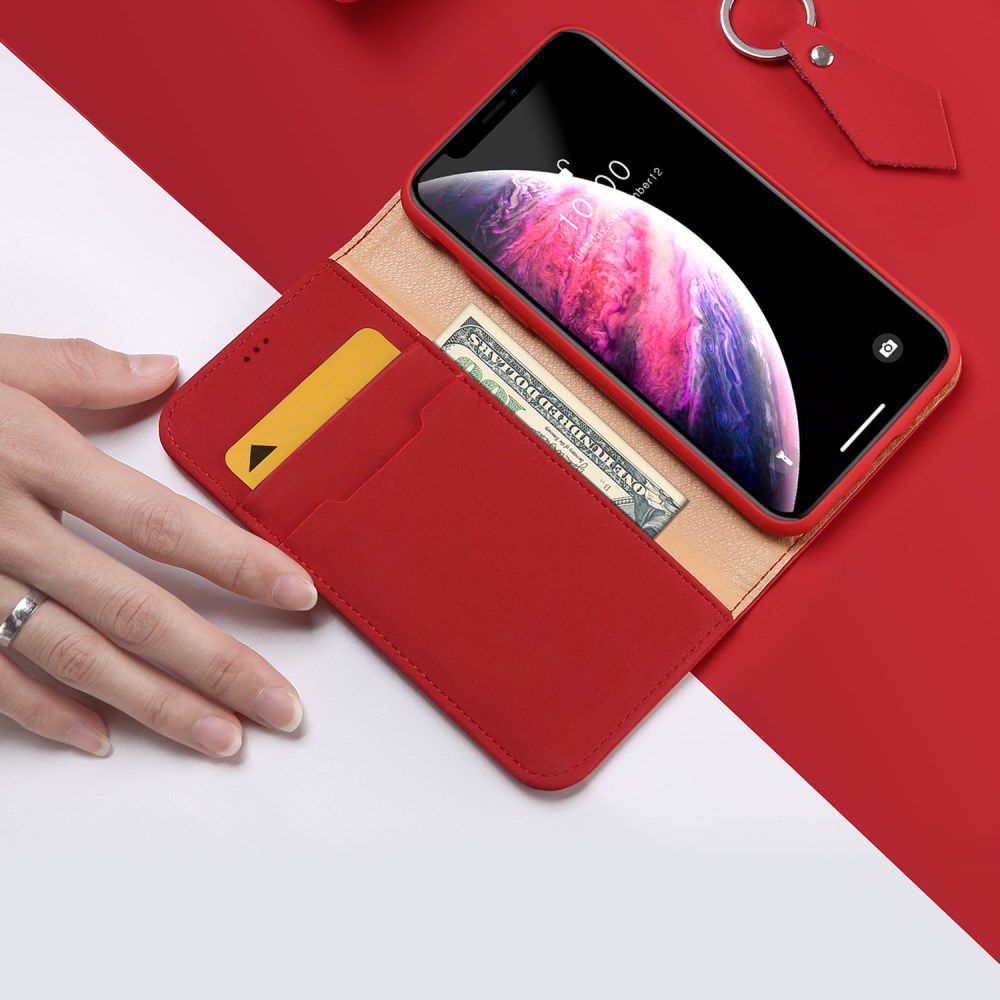 Dux Ducis Wish Series Apple iPhone 11 Pro Max Hoesje Rood afbeelding 2