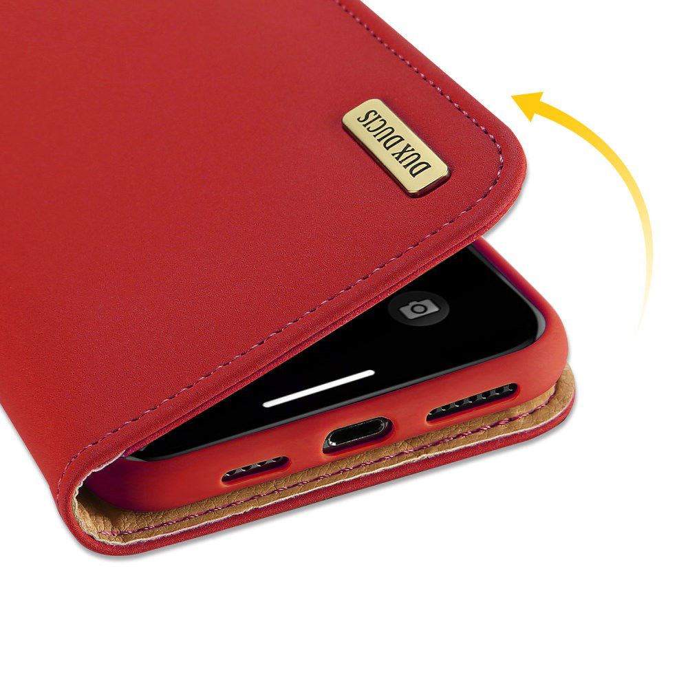 Dux Ducis Wish Series Apple iPhone 11 Pro Max Hoesje Rood afbeelding 5