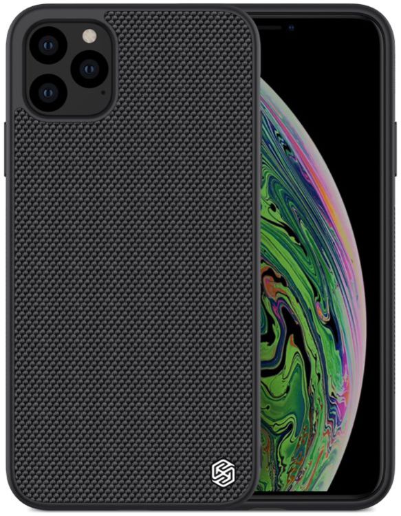 Nillkin Textured Hybride Apple iPhone 11 Pro Max Hoesje Zwart afbeelding 1
