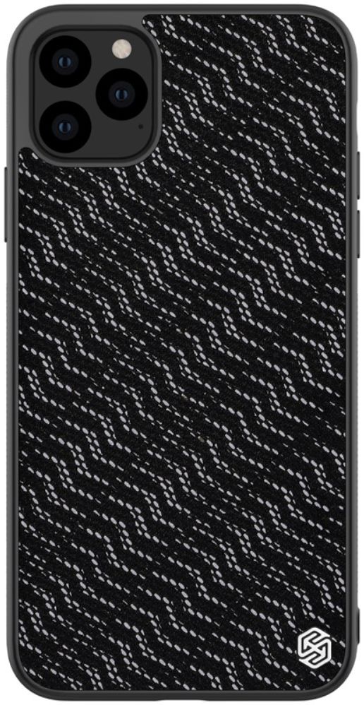 Nillkin Dazzling Hybride Apple iPhone 11 Pro Max Hoesje Zilver/Zwart afbeelding 1