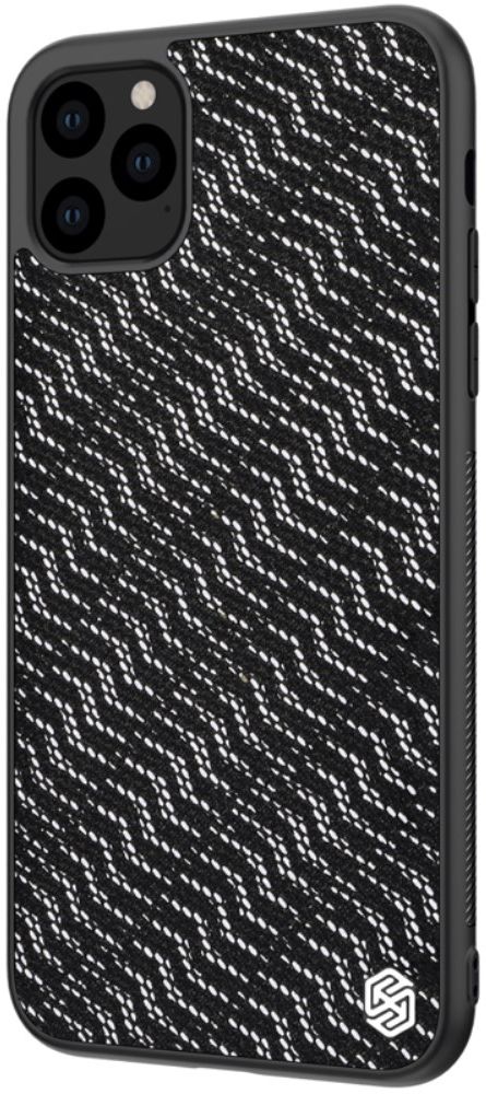 Nillkin Dazzling Hybride Apple iPhone 11 Pro Max Hoesje Zilver/Zwart afbeelding 3