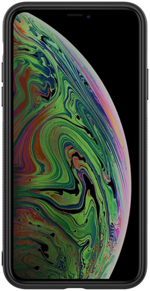 Nillkin Dazzling Hybride Apple iPhone 11 Pro Max Hoesje Zilver/Zwart afbeelding 4