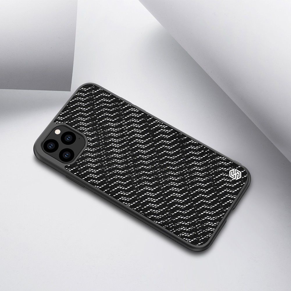 Nillkin Dazzling Hybride Apple iPhone 11 Pro Max Hoesje Zilver/Zwart afbeelding 6