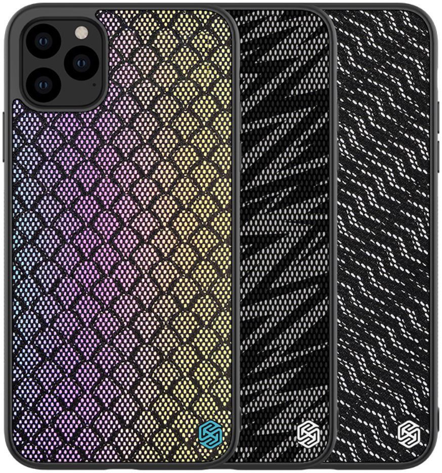 Nillkin Dazzling Hybride Apple iPhone 11 Pro Max Hoesje Zilver/Zwart afbeelding 9