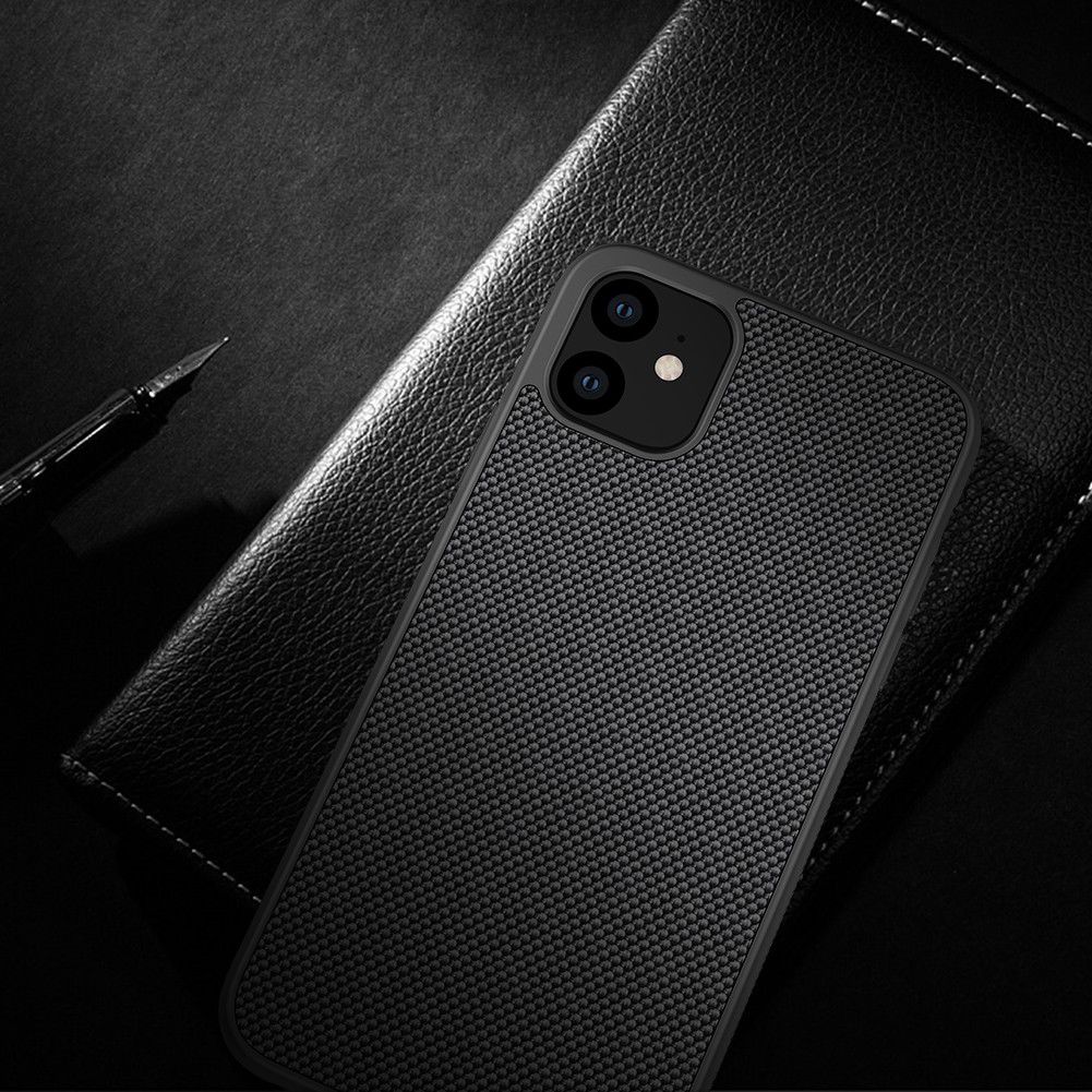 Nillkin Textured Hybride Apple iPhone 11 Hoesje Zwart afbeelding 10