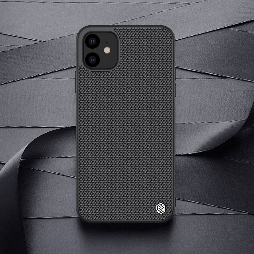 Nillkin Textured Hybride Apple iPhone 11 Hoesje Zwart afbeelding 9