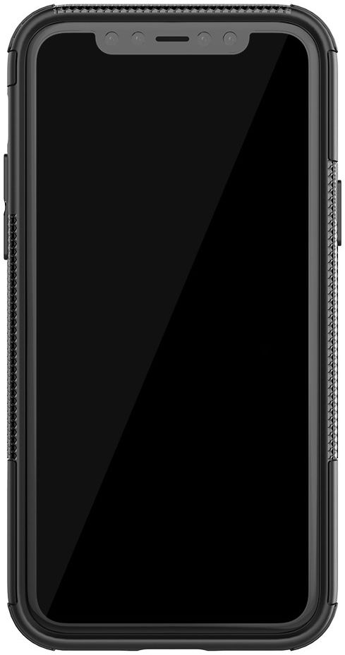 Apple iPhone 11 Pro Hoesje Robuust Hybride Zwart afbeelding 6