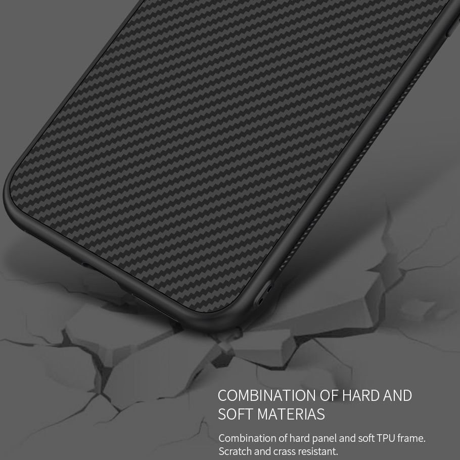 Nillkin Synthetic Fiber Hybride Apple iPhone 11 Hoesje Zwart afbeelding 10