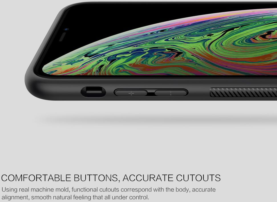Nillkin Synthetic Fiber Hybride Apple iPhone 11 Hoesje Zwart afbeelding 8
