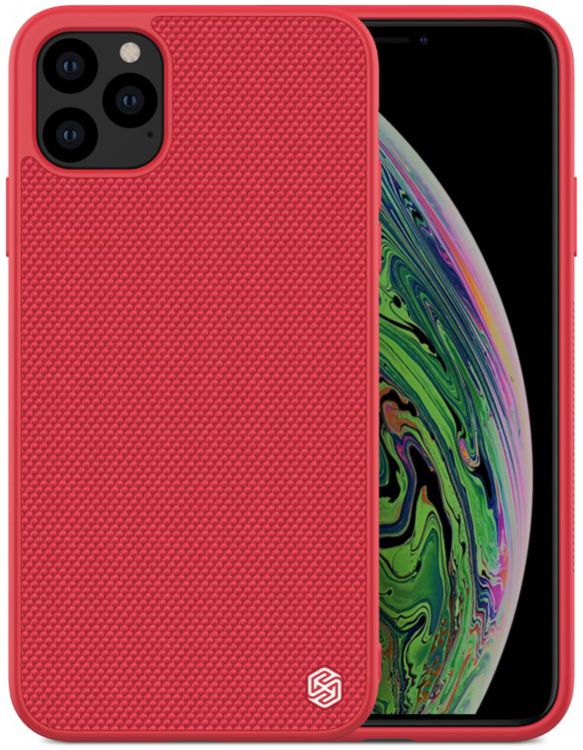 Nillkin Textured Hybride Apple iPhone 11 Pro Hoesje Rood afbeelding 1
