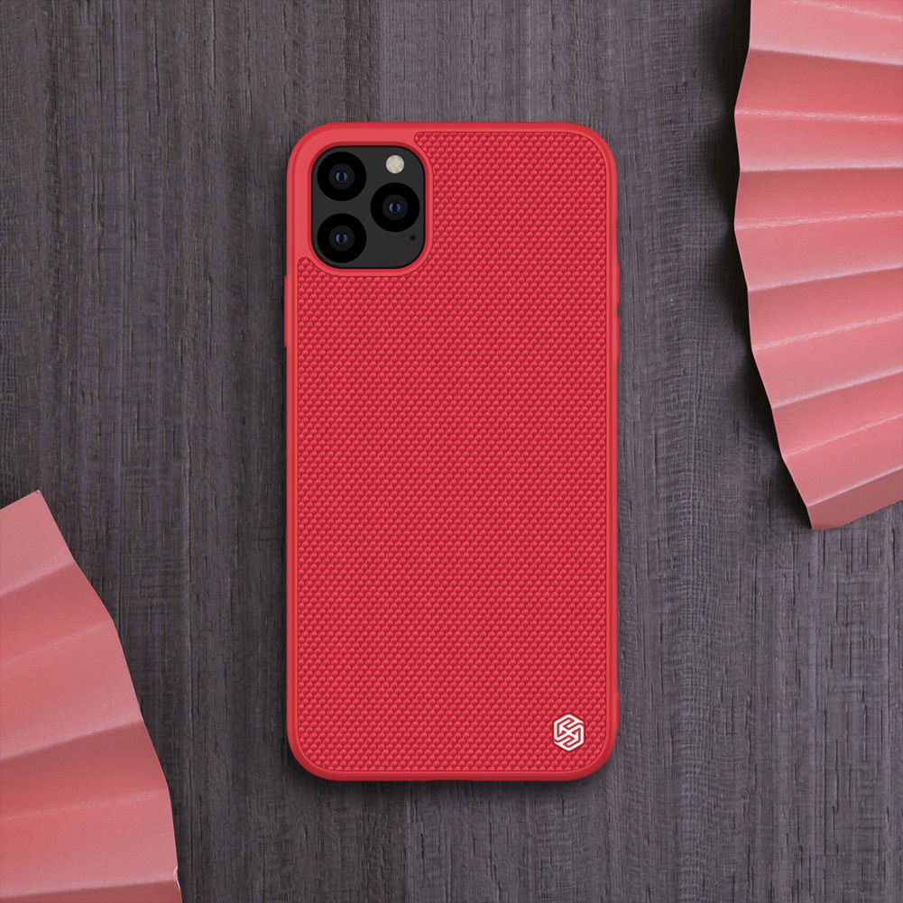 Nillkin Textured Hybride Apple iPhone 11 Pro Hoesje Rood afbeelding 6