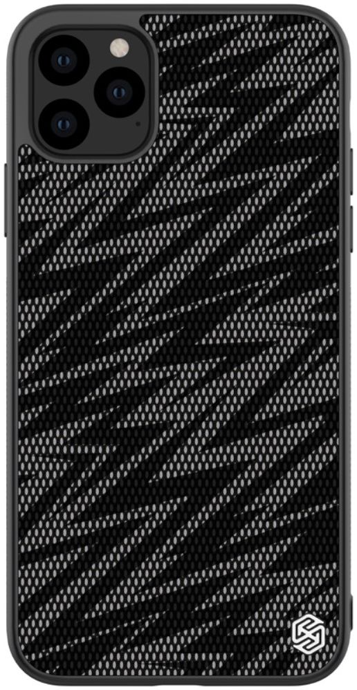 Nillkin Dazzling Hybride Apple iPhone 11 Pro Hoesje Zwart/Grijs afbeelding 1