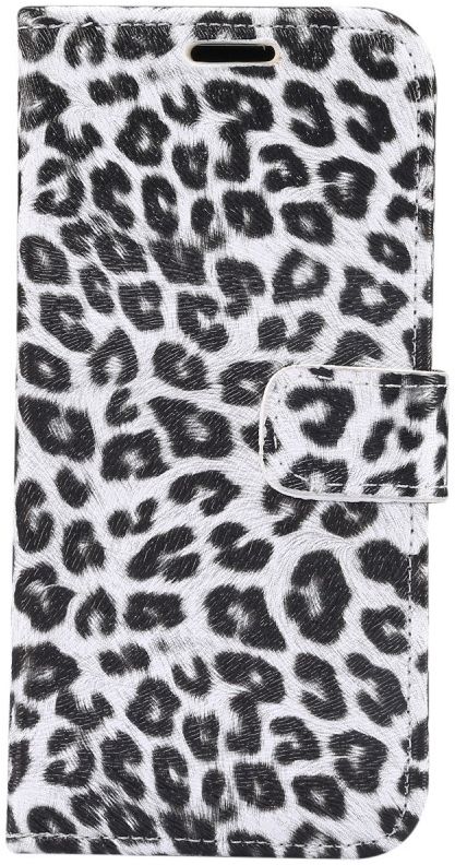 Apple iPhone 11 Hoesje Portemonnee met Print Luipaard afbeelding 1