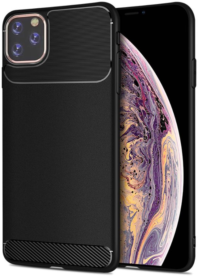 Apple iPhone 11 Hoesje Armor TPU Zwart afbeelding 1