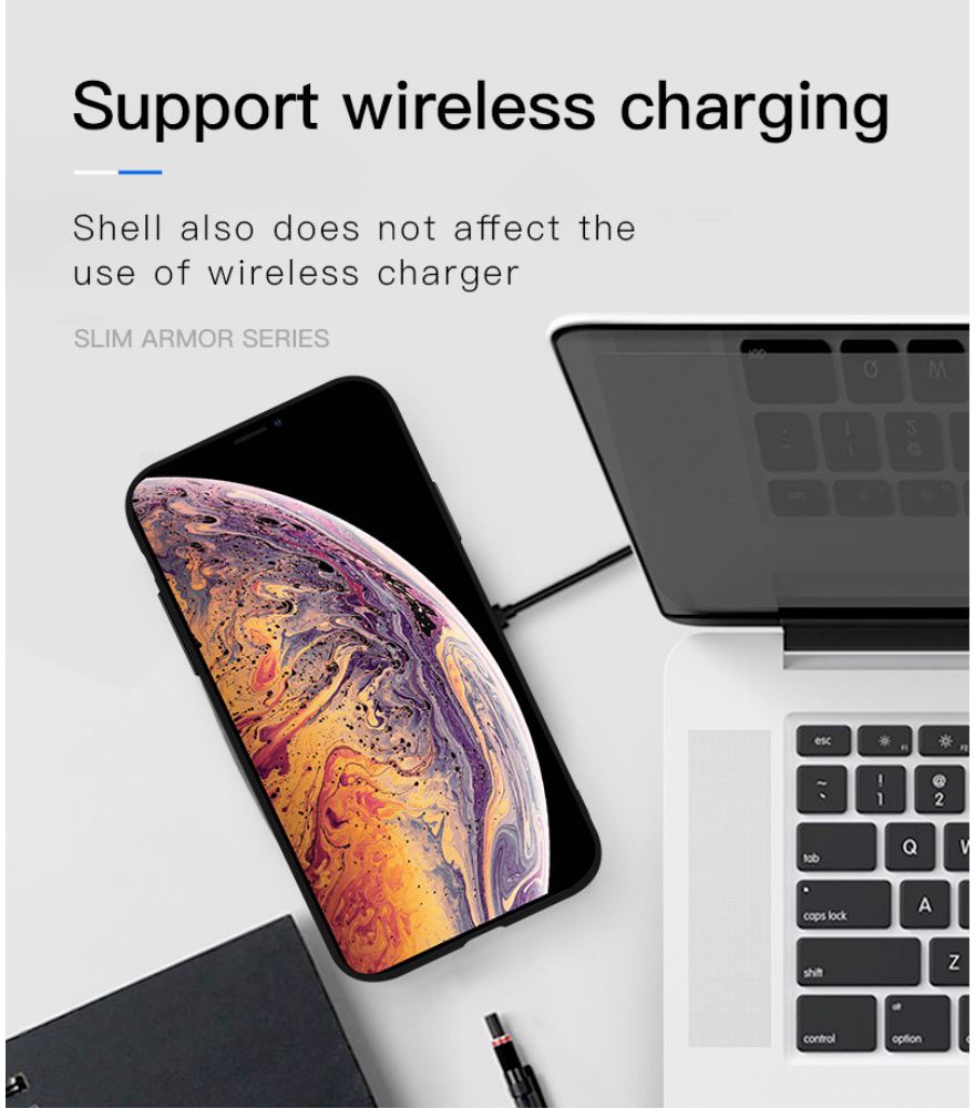 Apple iPhone 11 Hoesje Armor TPU Zwart afbeelding 13