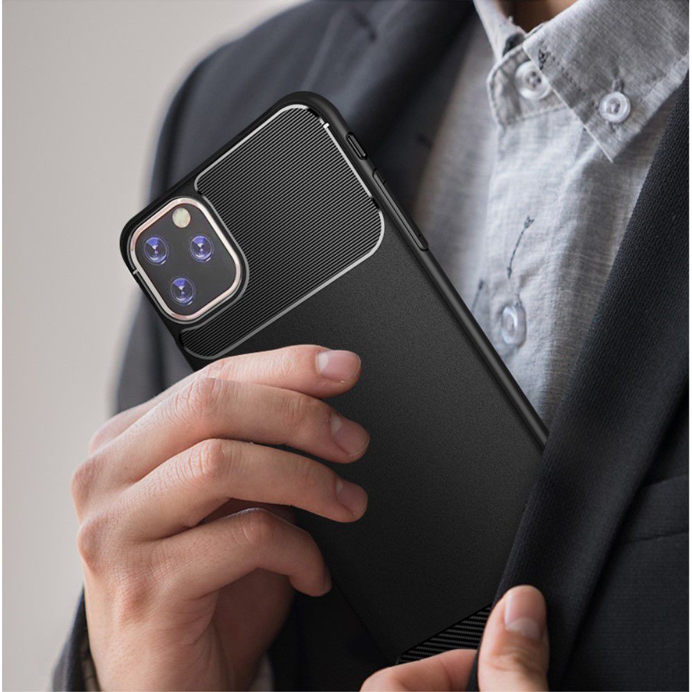 Apple iPhone 11 Hoesje Armor TPU Zwart afbeelding 15