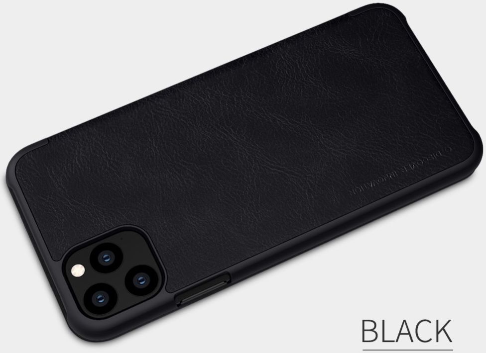 Nillkin Qin Book Apple iPhone 11 Pro Max Hoesje Zwart afbeelding 6