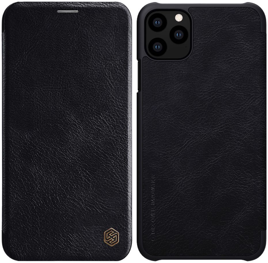 Nillkin Qin Book Apple iPhone 11 Pro Max Hoesje Zwart afbeelding 8