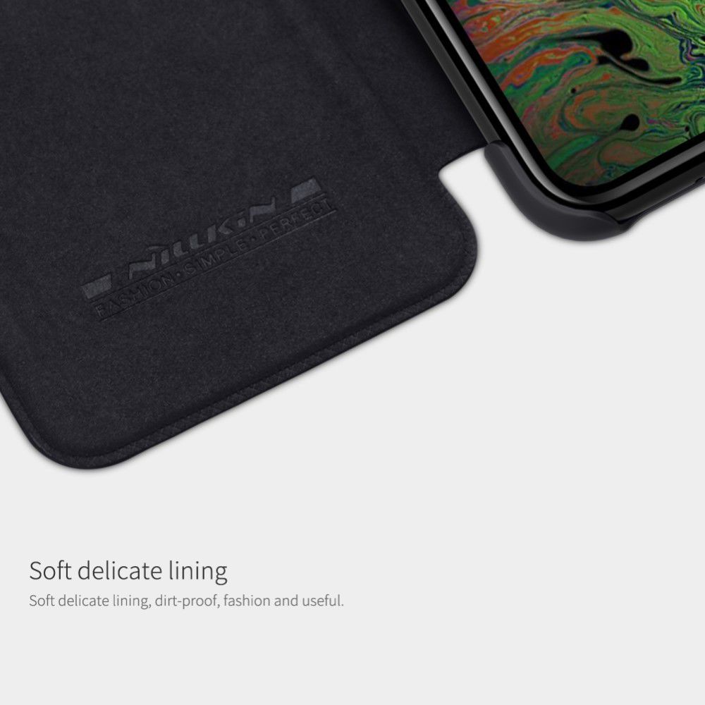 Nillkin Qin Series Apple iPhone 11 Pro Hoesje Zwart afbeelding 2