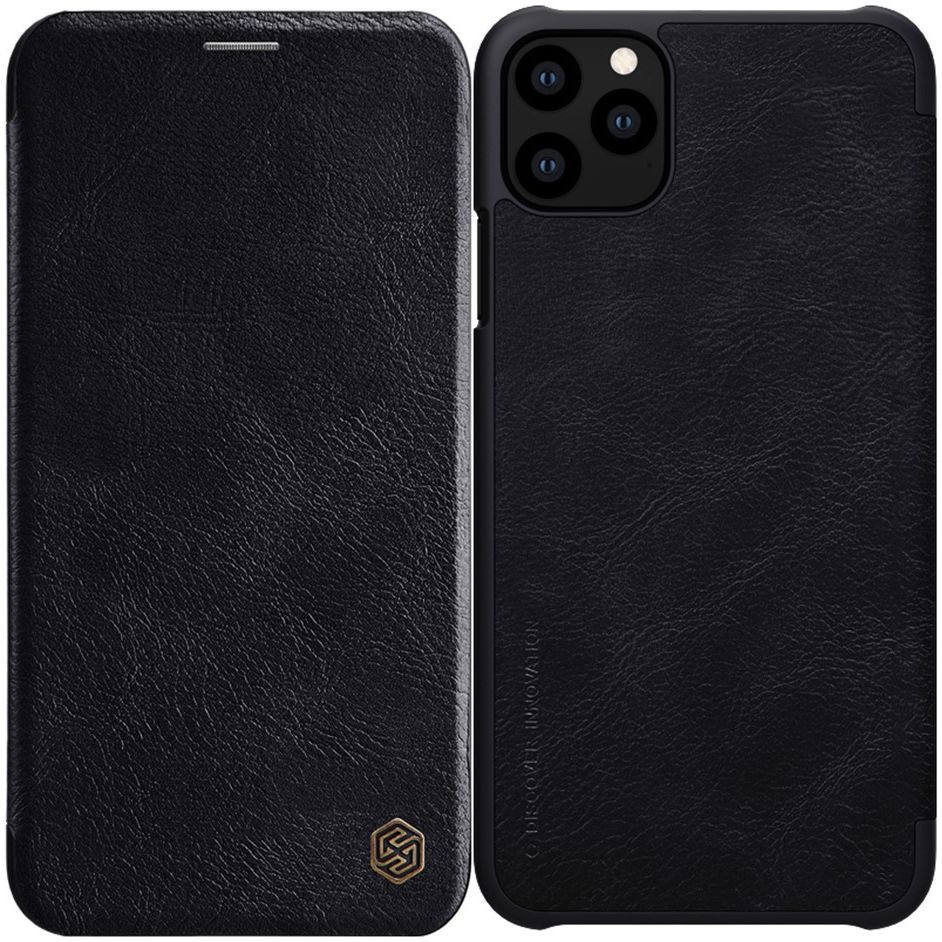 Nillkin Qin Series Apple iPhone 11 Pro Hoesje Zwart afbeelding 7