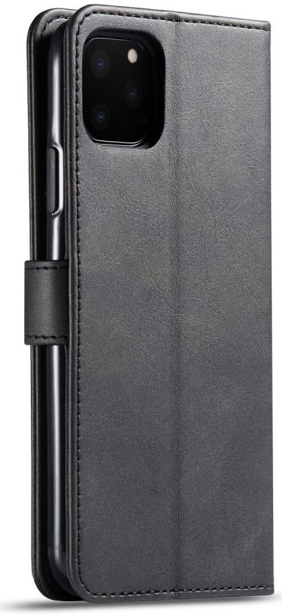 Apple iPhone 11 Pro Stand Portemonnee Bookcase Hoesje Zwart afbeelding 1