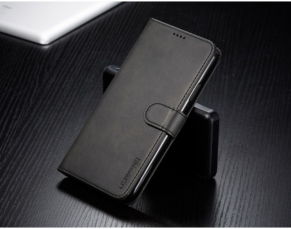 Apple iPhone 11 Pro Stand Portemonnee Bookcase Hoesje Zwart afbeelding 9
