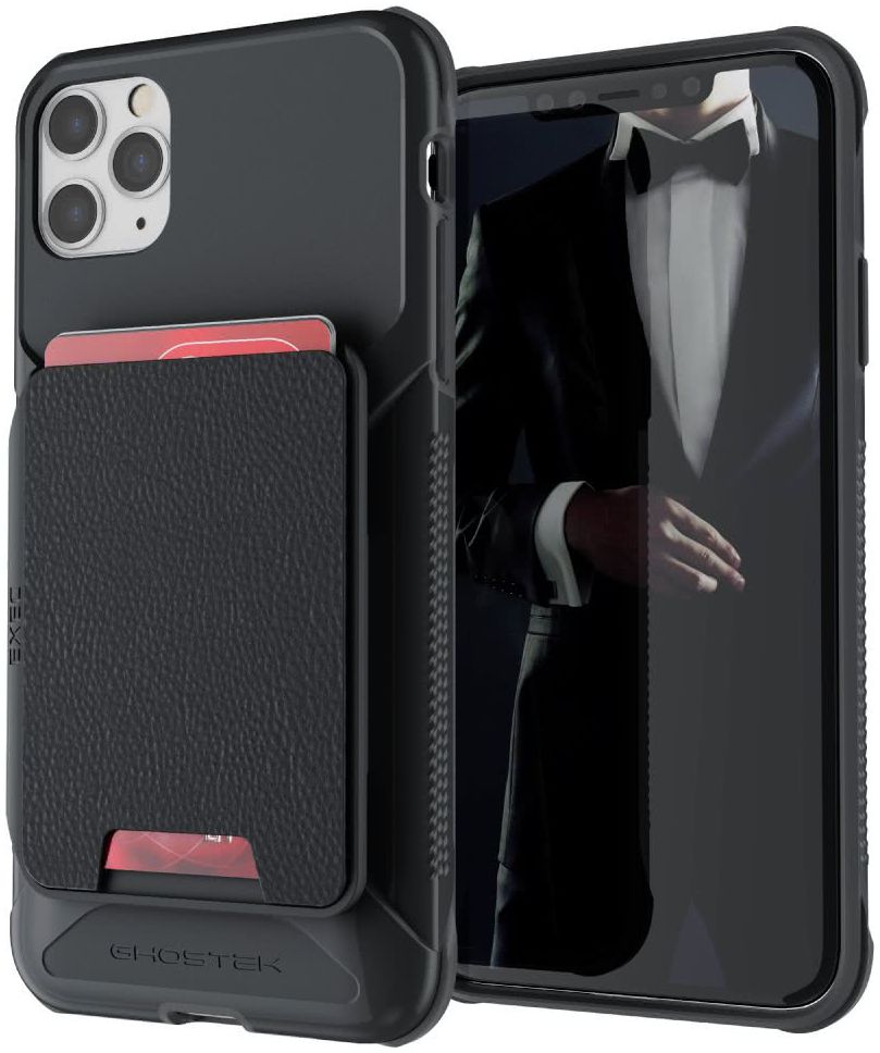 Ghostek Exec 4 Portemonnee Hoesje Apple iPhone 11 Pro Max Zwart afbeelding 1