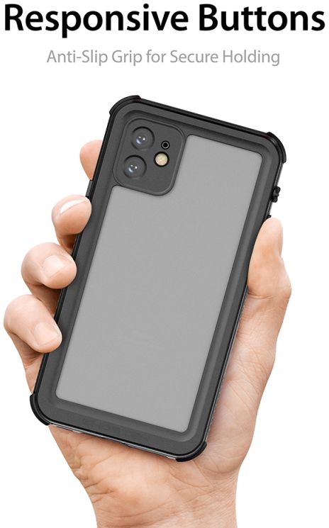 Ghostek Nautical 2 Waterbestendig Apple iPhone 11 Hoesje Zwart afbeelding 2