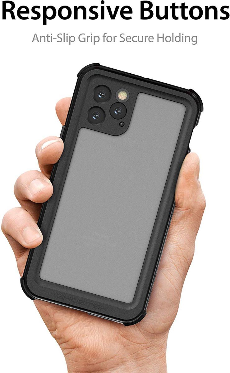 Ghostek Nautical 2 Waterbestendig Hoesje Apple iPhone 11 Pro Max Zwart afbeelding 6
