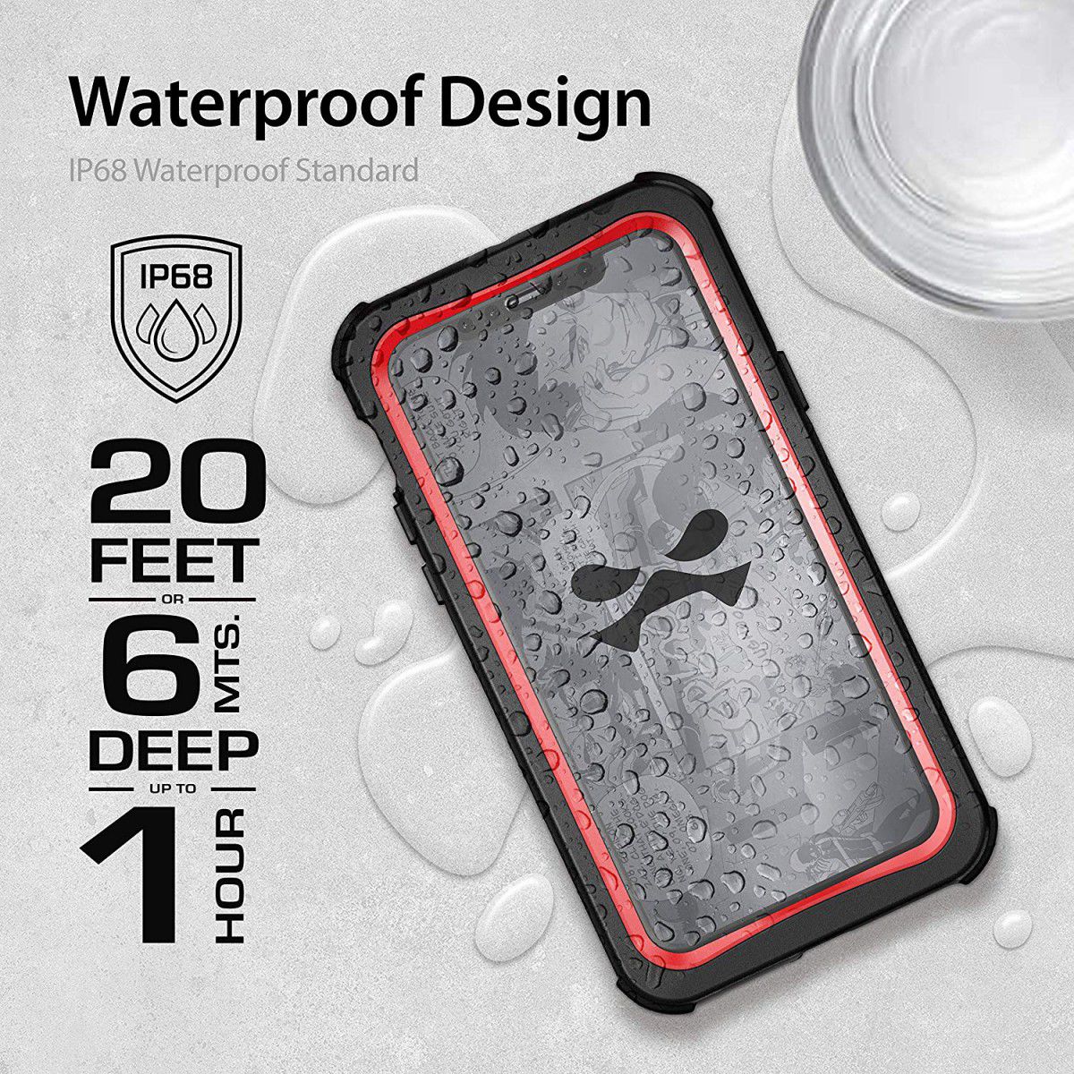 Ghostek Nautical 2 Waterbestendig Hoesje Apple iPhone 11 Pro Max Zwart afbeelding 8