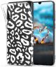 HappyCase Samsung Galaxy A70 Flexibel TPU Hoesje Luipaard Print