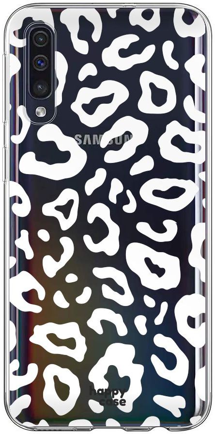 HappyCase Samsung Galaxy A70 Flexibel TPU Hoesje Luipaard Print afbeelding 1