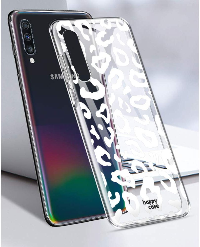 HappyCase Samsung Galaxy A70 Flexibel TPU Hoesje Luipaard Print afbeelding 10