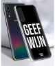 HappyCase Samsung Galaxy A70 Flexibel TPU Hoesje Geef Wijn Print