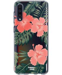 HappyCase Samsung Galaxy A50 Hoesje Flexibel TPU Tropic Vibe Print